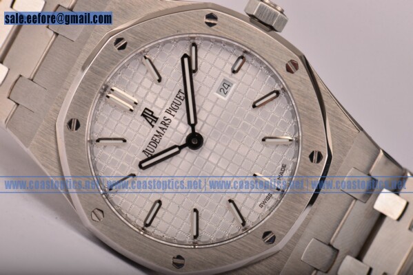 Audemars Piguet Royal Oak Watch Best Replica Steel 15400st.oo.1220st.02 (EF) - Click Image to Close